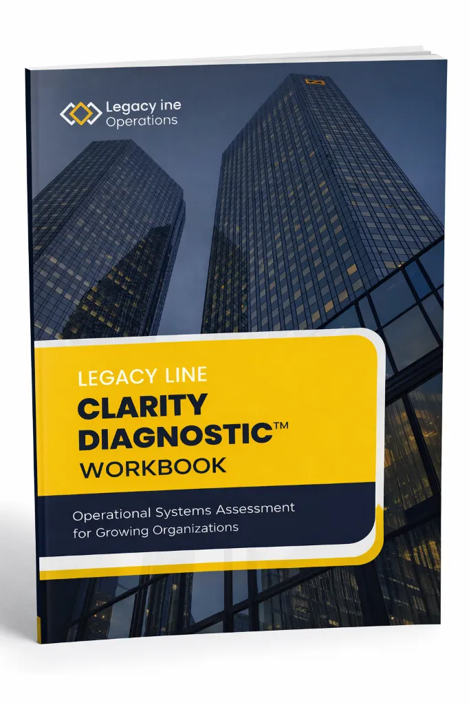 [SKU: LLO-LLCD-WB] Legacy Line Clarity Diagnostic™ Workbook